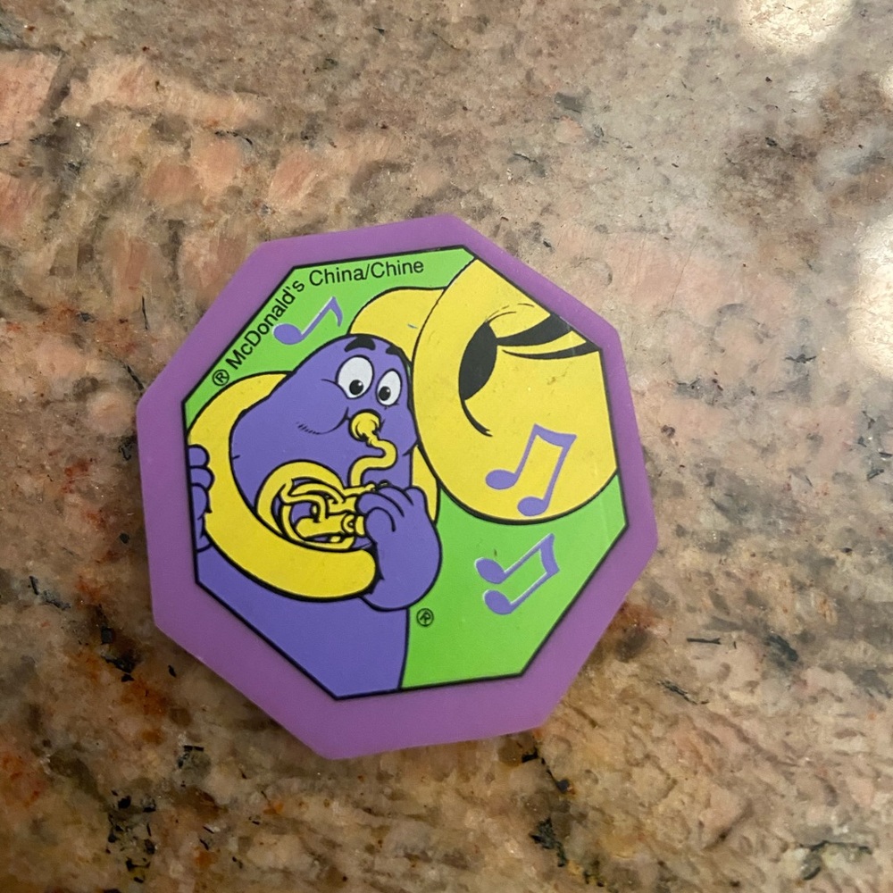 10 for $15 McDonald’s Grimace 90’s Vintage y2k Collectible Kids Meal Toy